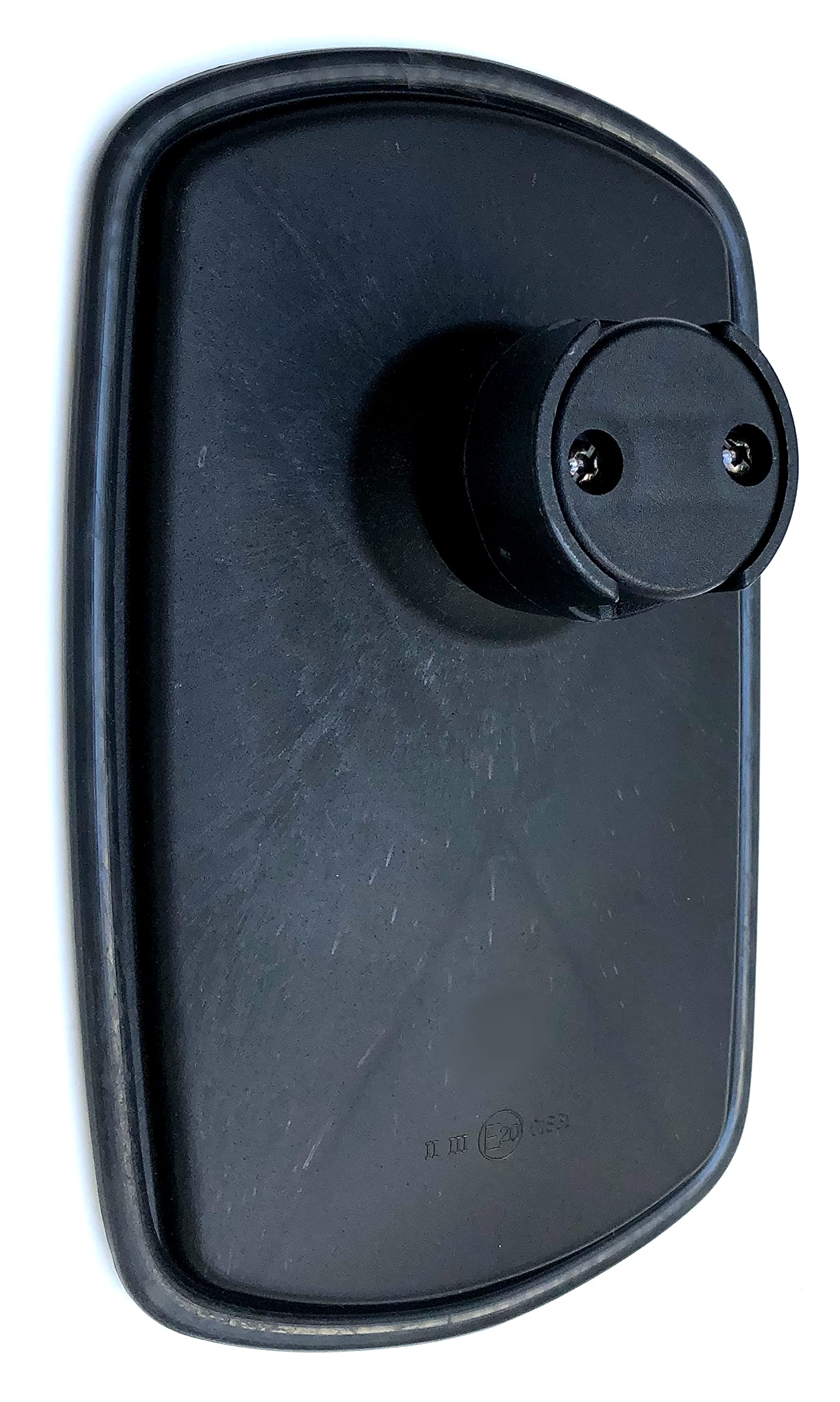 MelTruck® Specchietto retrovisore esterno 260 x 155 mm 14 – 20 mm E20 e supporto specchio per camion escavatore trattore