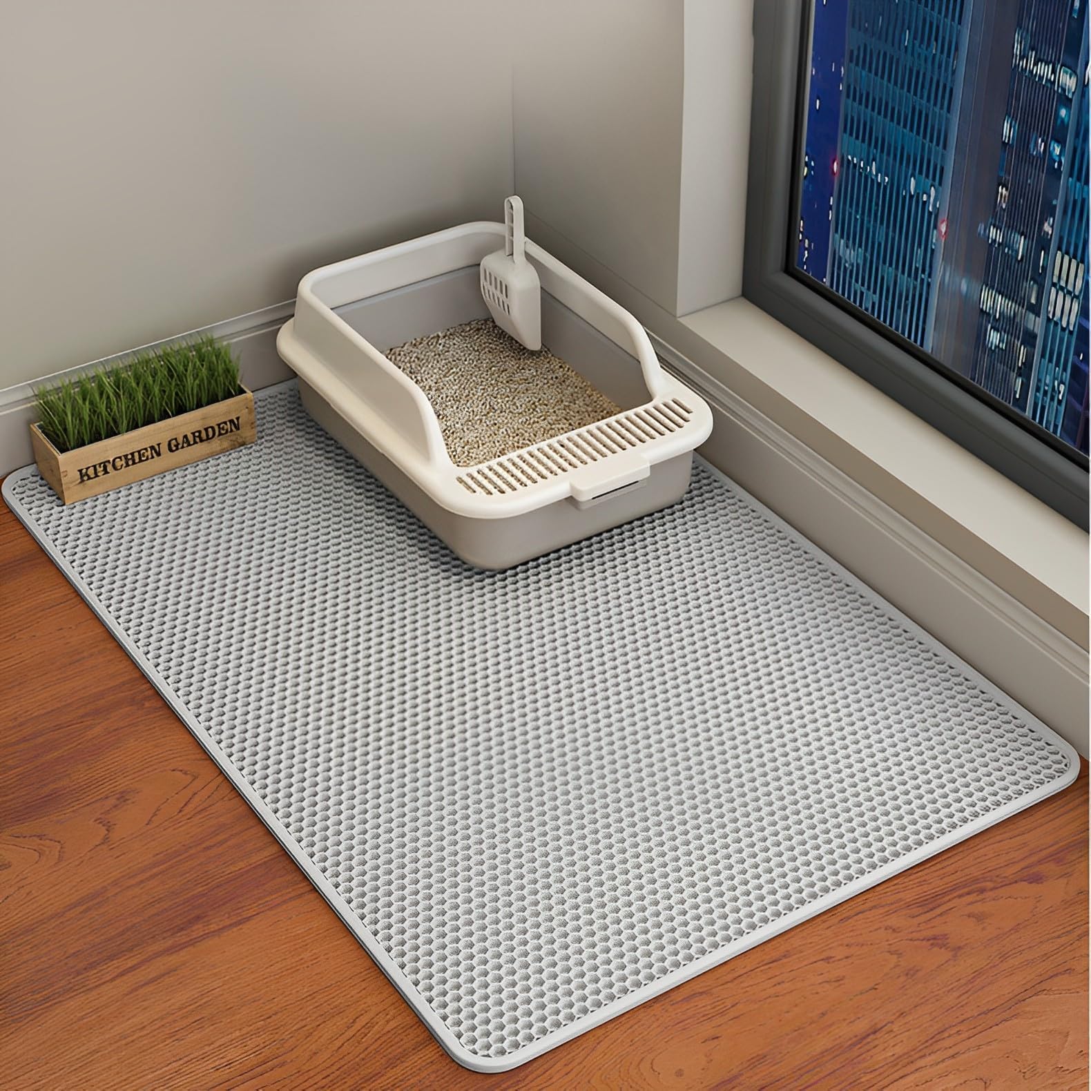 Litter Trapping Mat Glittme Cat Litter Mat Extra Large