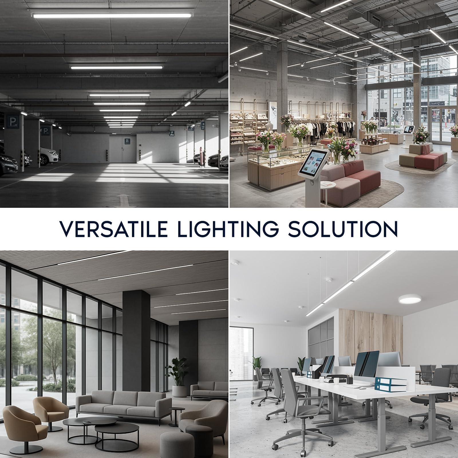 luxrite lr20732 F32T8/741 T8 Potencia de 32 4 ft. Bombilla de tubo fluorescente, luz blanca fría 4100 K, 2850 lm, G13, tamaño mediano bi-pin Base