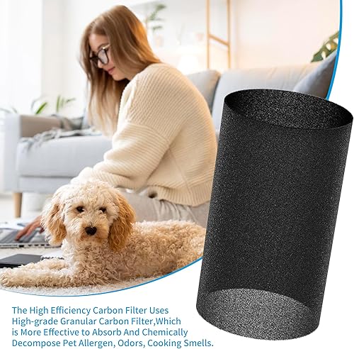 Miniatura 4 de 1 paquete de filtros de repuesto HEPA compatibles con purificador de aire Nuwave Oxypure 3XL HEPA, número de modelo 4750147502