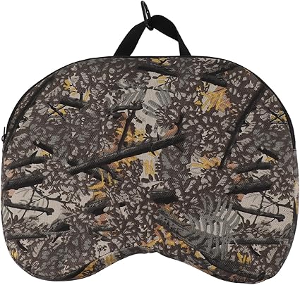 El cojín de asiento de caza con diseño de camuflaje es portátil y multifuncional, hecho de materiales duraderos para brindar comodidad y soporte durante la caza o actividades al aire libre.