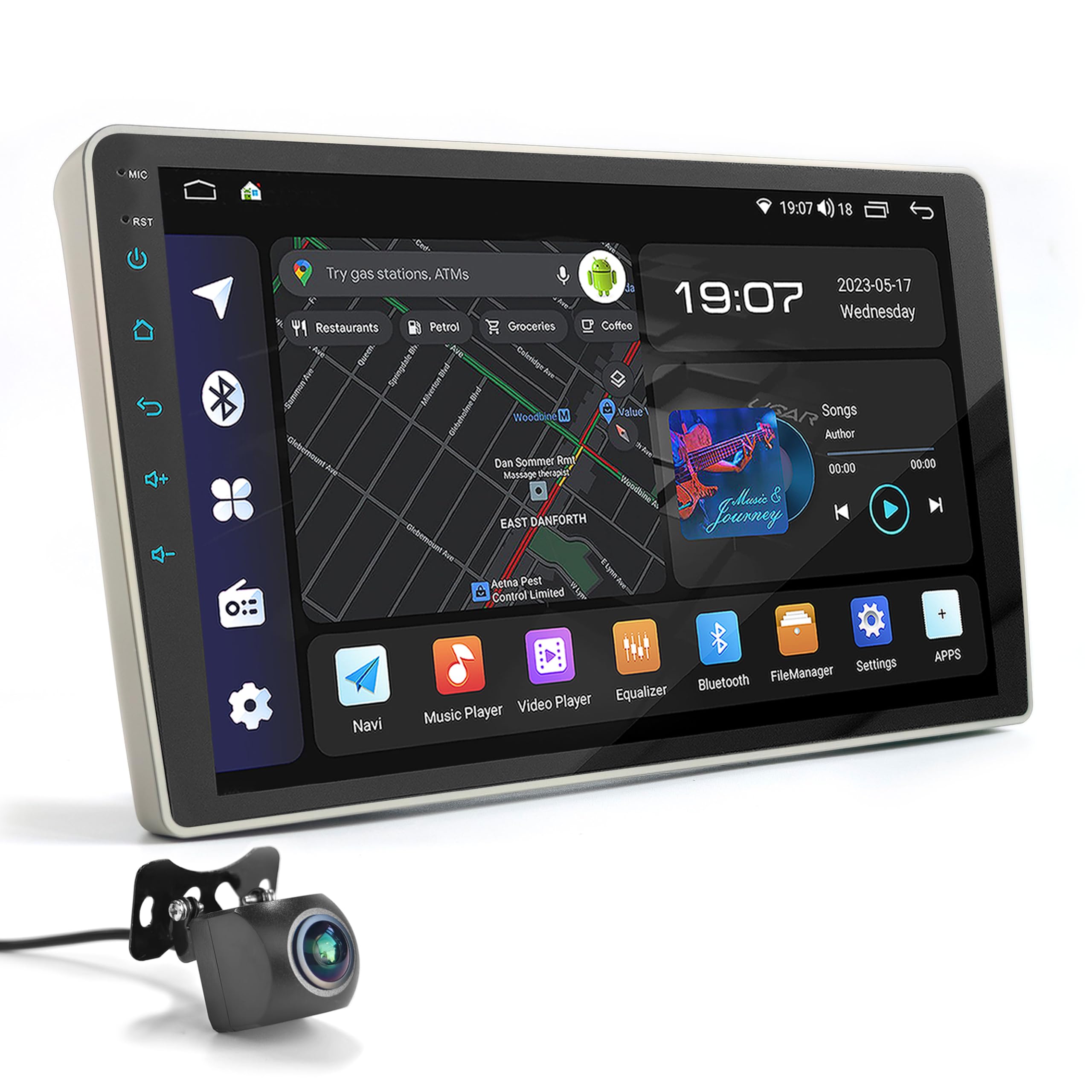 UGAR Kompatybilny z NISSAN Cube 3 Z12 2008-2020 10 Cal Android 14 DSP 8GB+128GB radio samochodowe DAB+ HD Pełny ekran dotykowy Nawigacja GPS