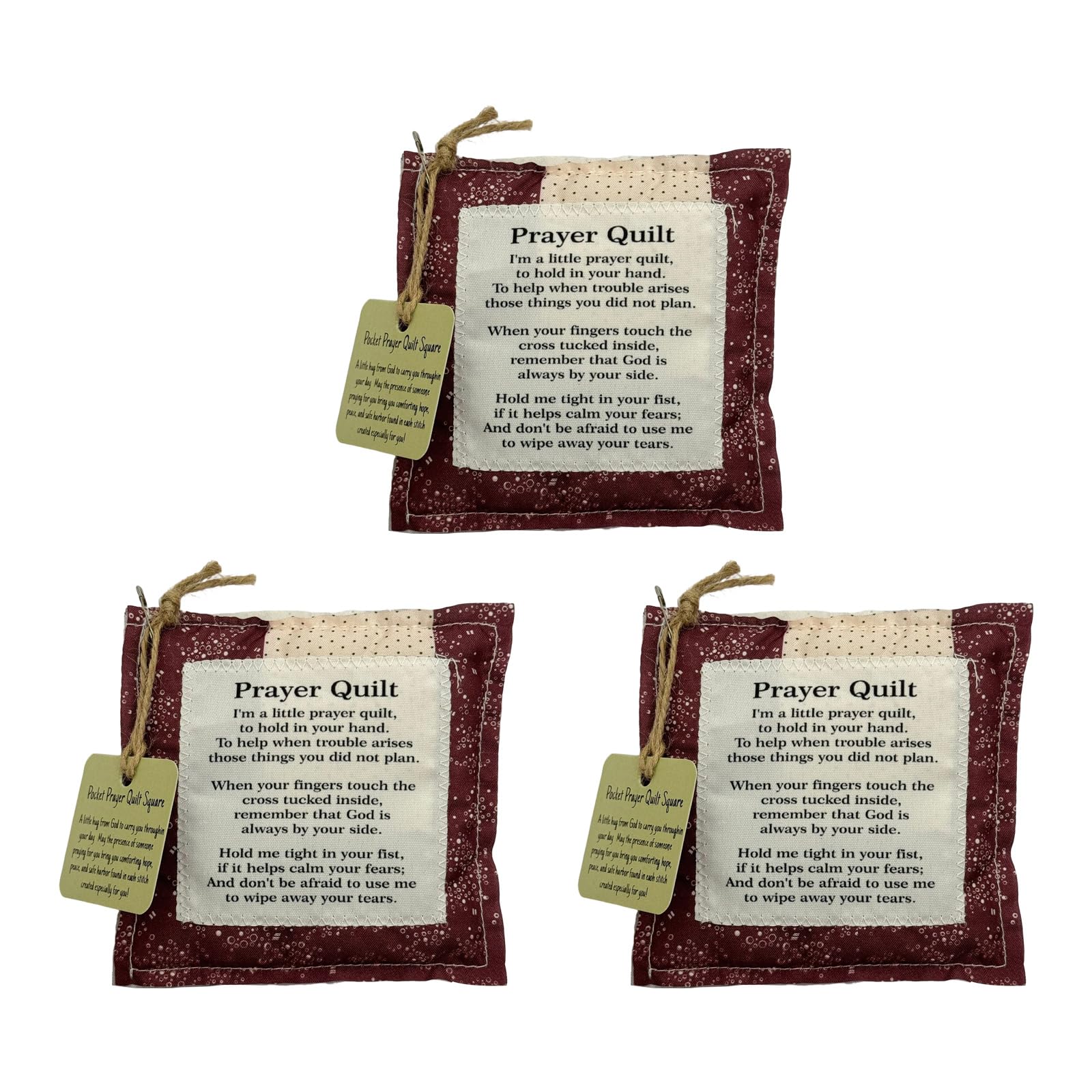 Tsophreniq Qst Inspirational Blessing Bag With Crosses Motifs Designed For Services Prayer Meetings And Daily Encouragement Religious Pouches