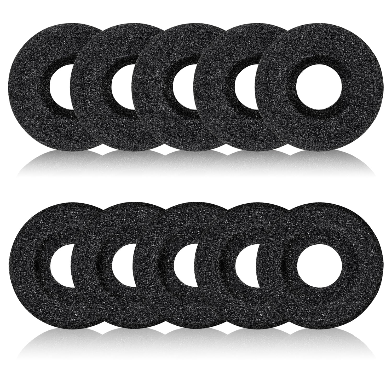 Ear Pads for Jabra Headset, Foam Ear Cushions Replacement Headphone Covers for Jabra PRO 920 930 9470 9400BS GN2000 Biz 1500 1900 2400II Plantronics