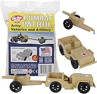 Vista 17 de TimMee Combat Patrol Willys & Artillery - Juego negro de 4 piezas fabricado en Estados Unidos