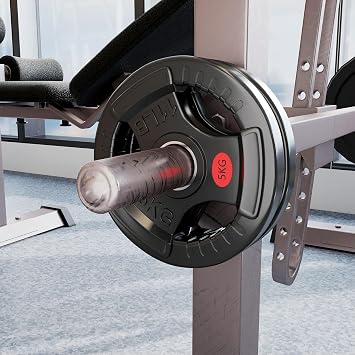 SPORTNOW Olympic Weight Plates 2 5cm Tri Grips