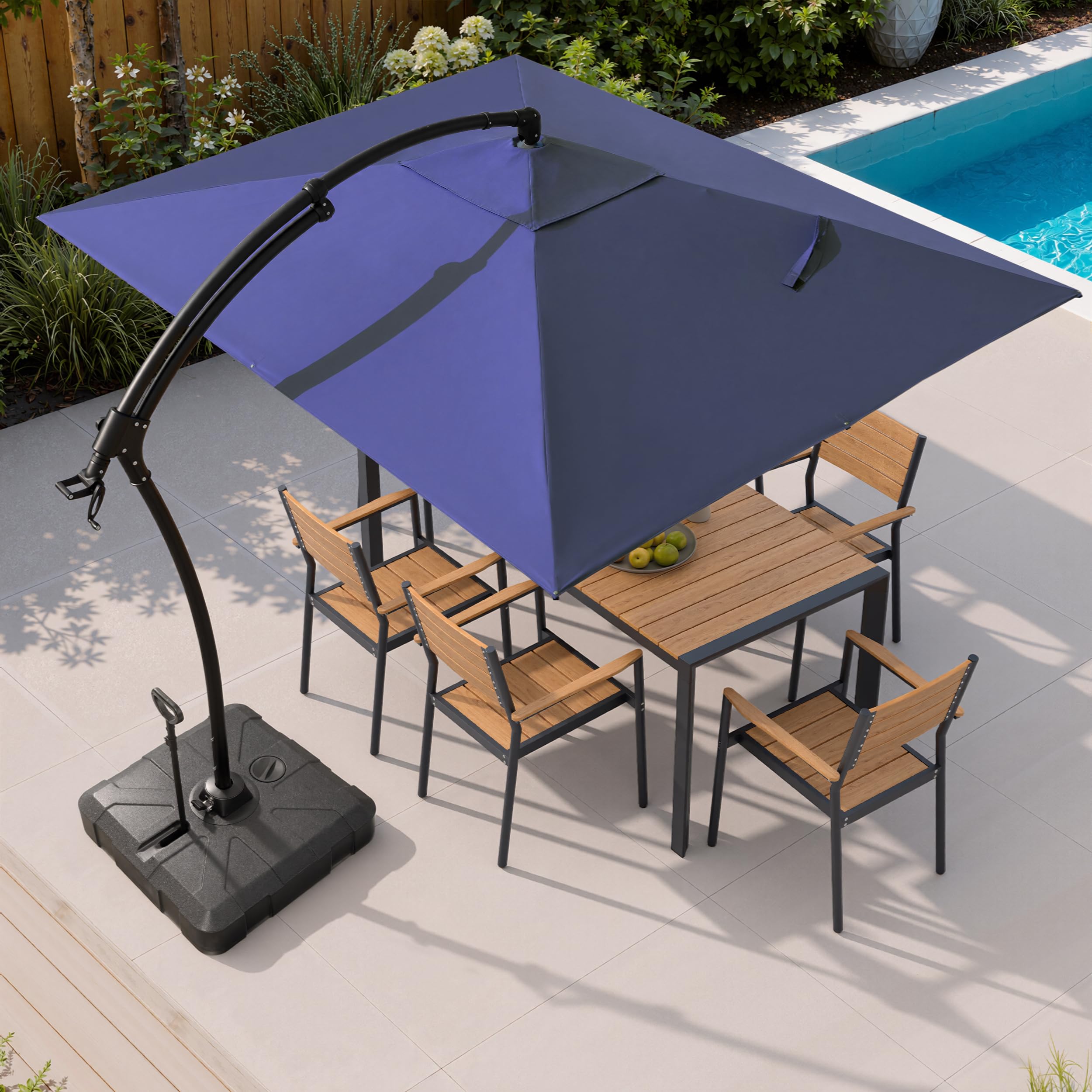 JOINHOM Large Offset Cantilever Umbrella