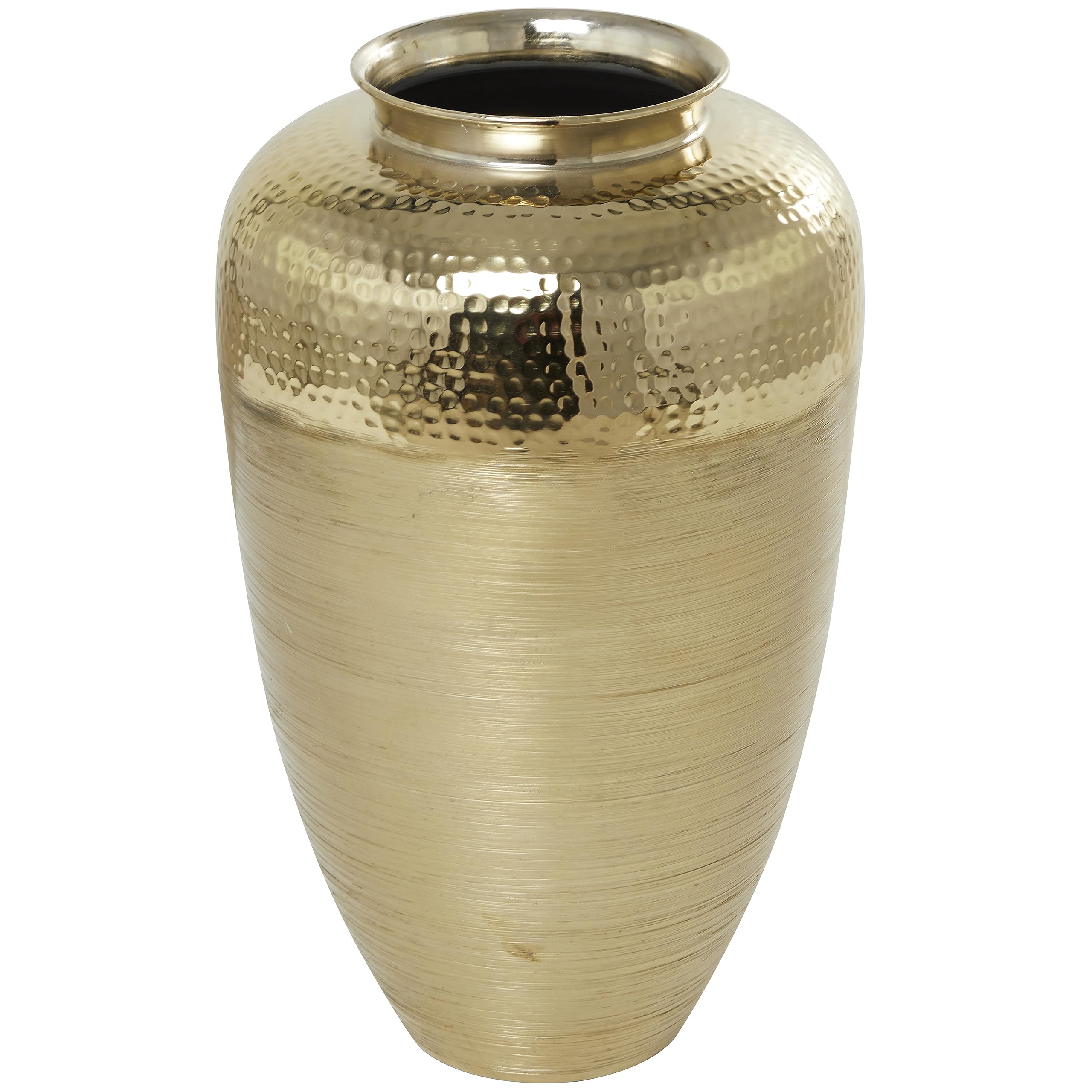 金属製花瓶 Amazon.co.jp: Deco 79 アルミつや消し花瓶 ハンマートップ付き