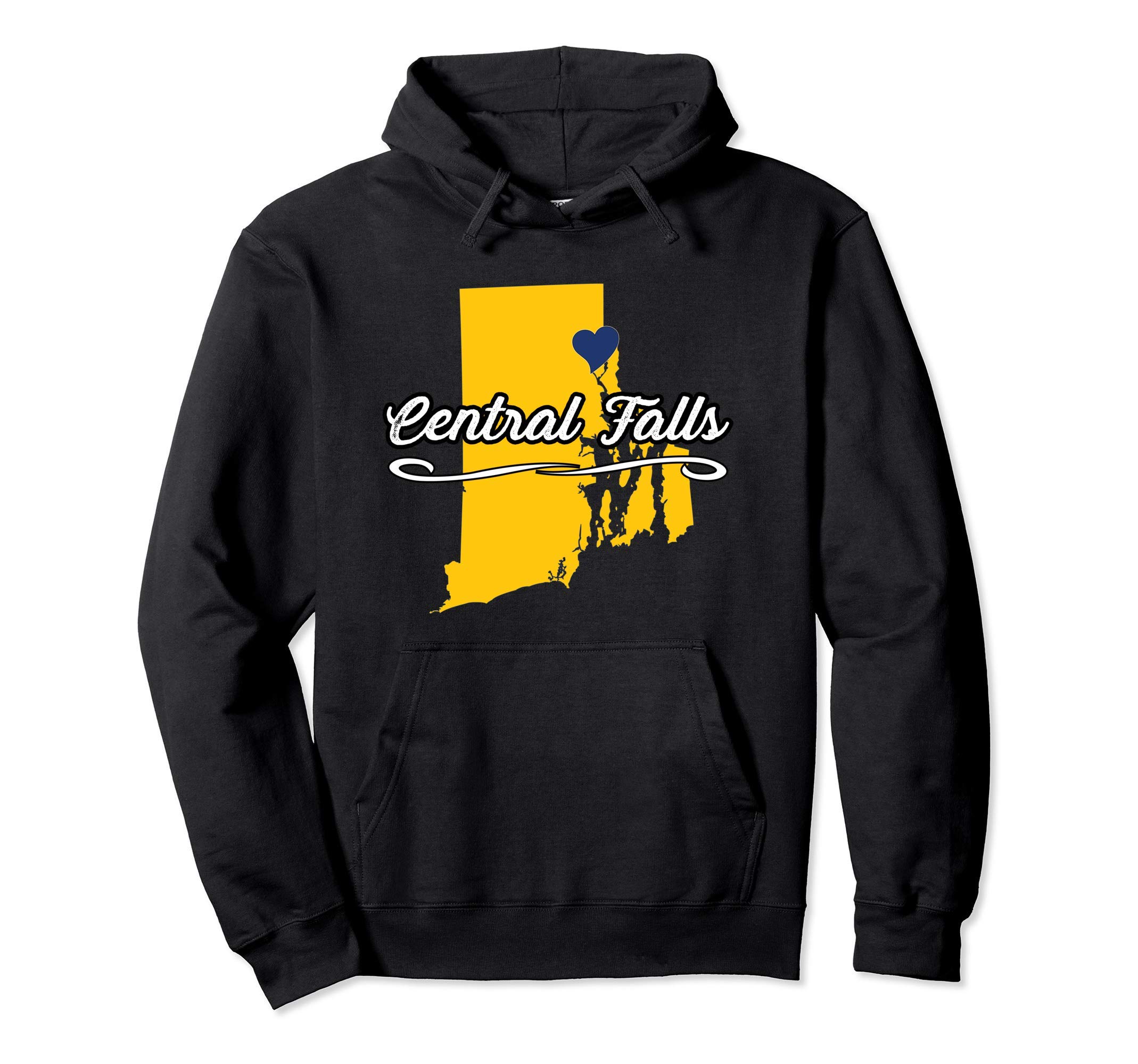 City of Central Falls Rhode Island | RI Novelty Merch Gift - Pullover Hoodie