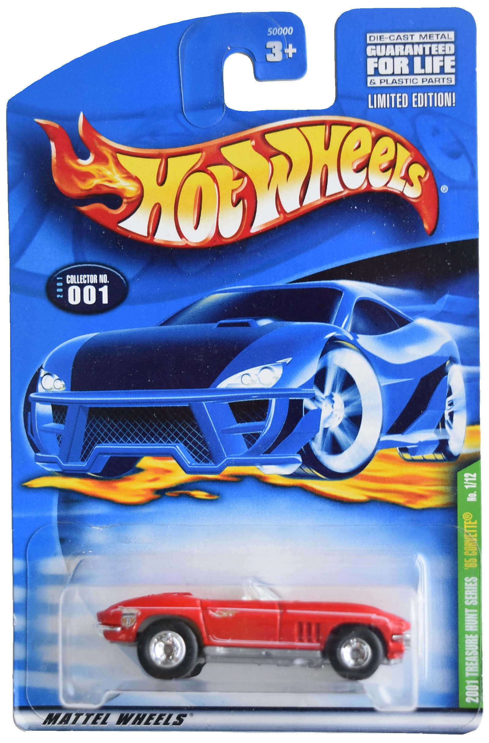 Amazon.com: Hot Wheels '65 Corvette, 2001 Treasure Hunt Series 1