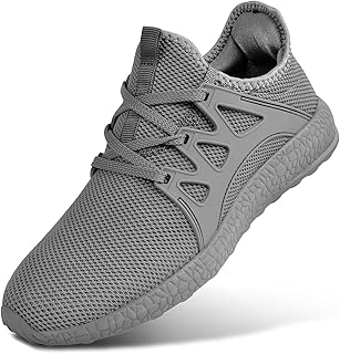 Guteidee Mens Sneakers Gym Running Walking Sport Lightweight Breathable Mesh Casual Shoes - coolthings.us