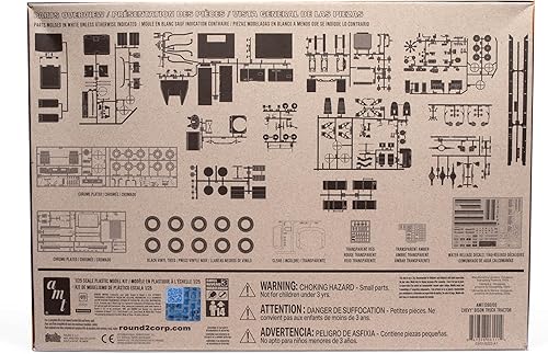 Miniatura 4 de AMT Chevrolet Bison Tractor convencional 125 Kit de modelo