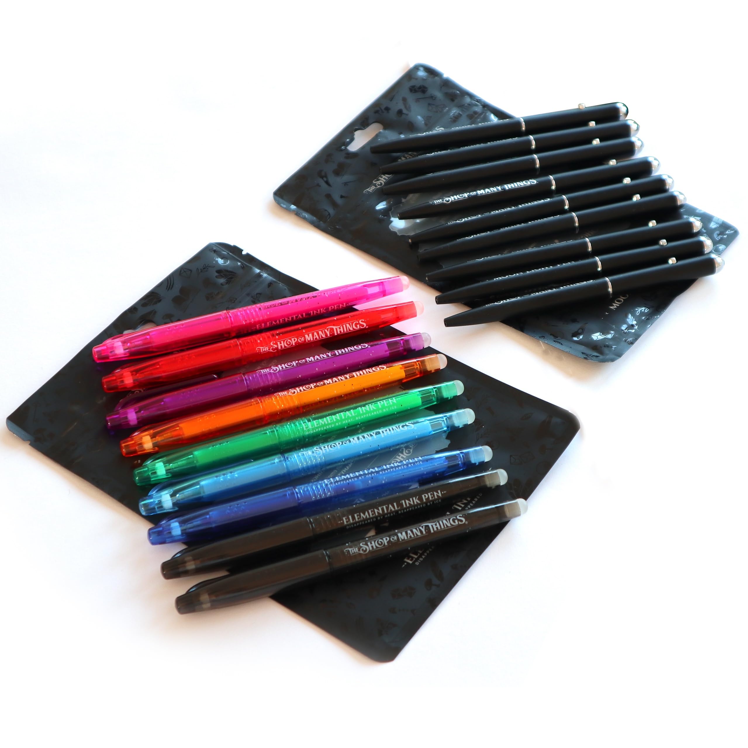Paquete de bolígrafos mágicos de tinta invisible y luz UV para niños