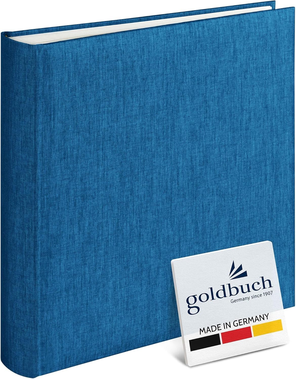 Goldbuch Summertime - Álbum de Fotos (25 x 25 cm, 60 páginas), Papel pergamino, Azul Claro, 30x31 cm