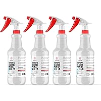 Vista 1 de Alcohol isopropílico (IPA) 70% – Grado USP – Botella de spray de cuarto de galón, paquete de 4 (128 onzas líquidas en total) – Alcohol para frotar