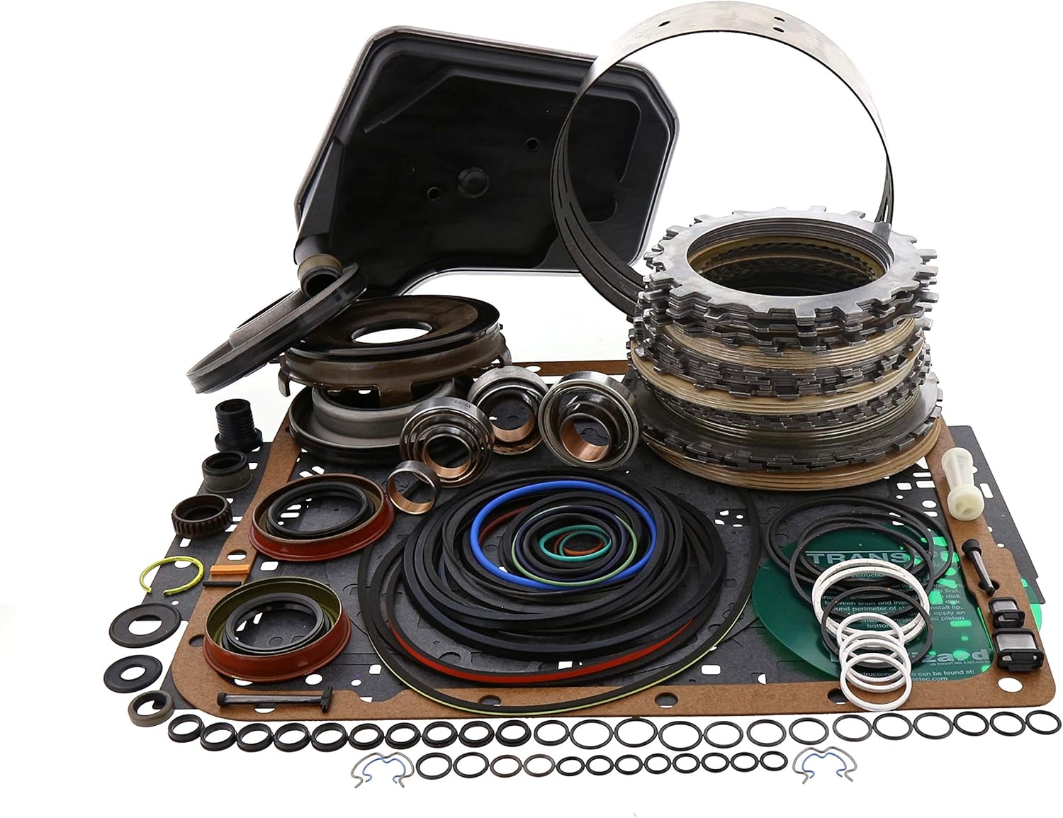 Compatible With: Chevy 4L60E Transmission Raybestos Transmission Deluxe Rebuild Kit 1997-03