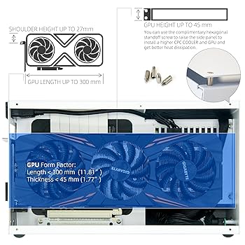 Amazon.co.jp: SGPC K49/ポータブルMini-ITX PCゲームケース/7L