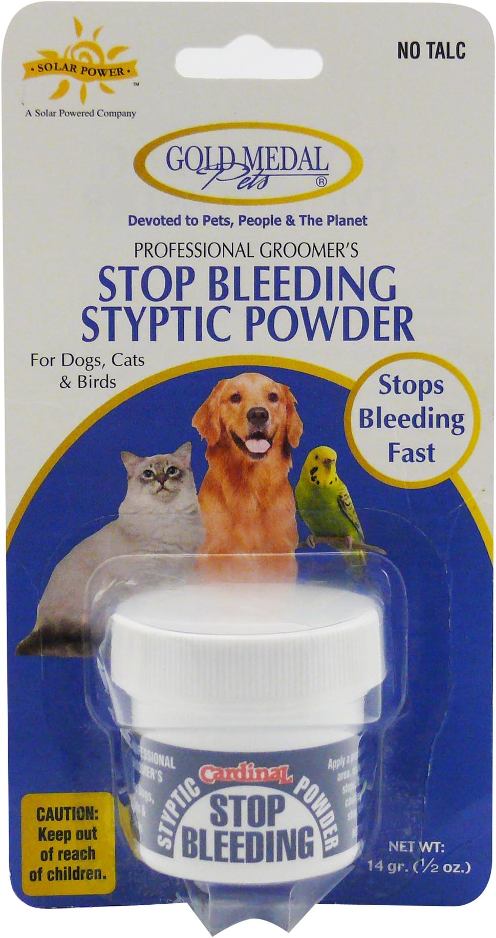 Gold Medal Pets Stop Bleeding Styptic Powder.5 oz.