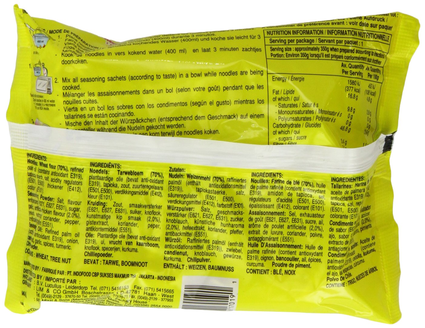 indomie Halal Chicken Curry Noodle 80 g (Pack of 40) Buy Online in