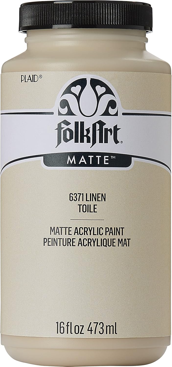 FolkArt Matte Acrylic Paint in Assorted Colors, 16 oz