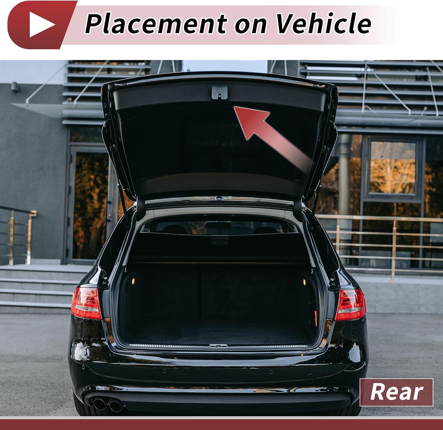 Windshield Wiper Motor for Jeep Grand Cherokee 93-98 for Jeep Grand Wagoneer 1993 Rear Windscreen Wiper Motor Replacement No.55154787/55155040 6 Pin