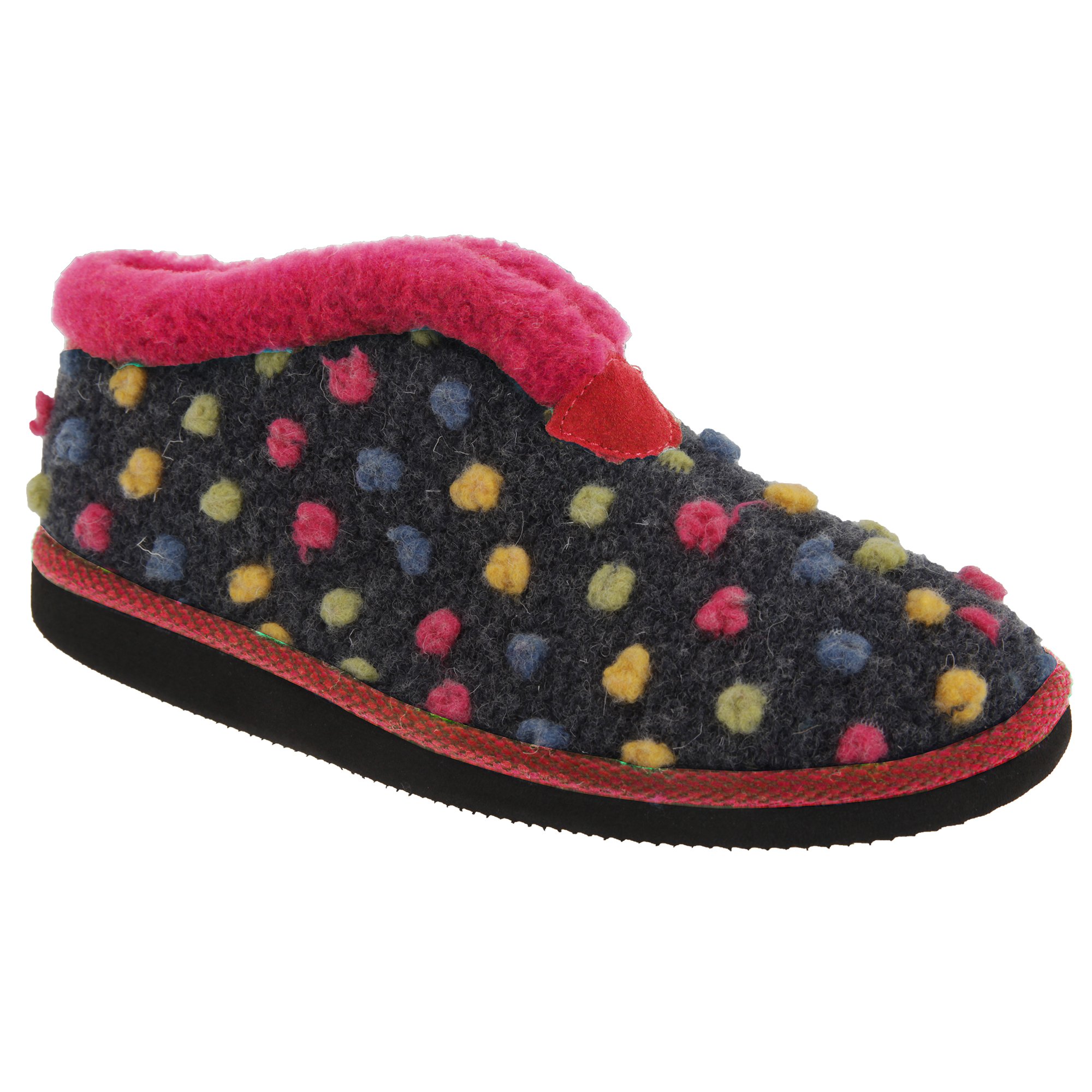 Sleepers Tilly - Babbucce calde da donna (37 EUR) (Fucsia/Multi)