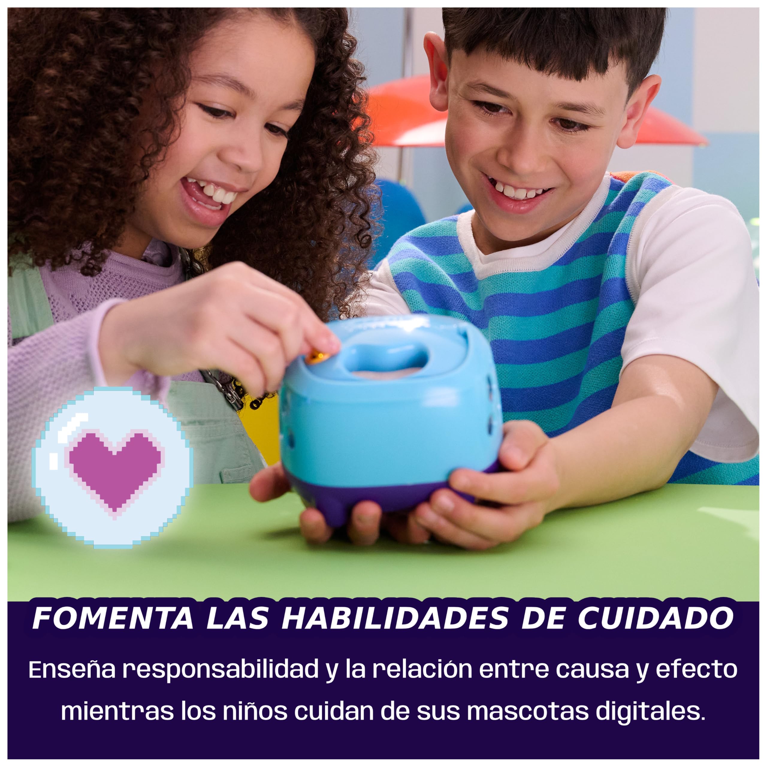 Bitzee Aquarium, Tanque Interactivo con 30 Criaturas Marinas Digitales, Gran Pantalla y Luces LED, Mascotas electrónicas táctiles Que reaccionan al Toque, Regalo Ideal para niños y niñas Desde 5 años