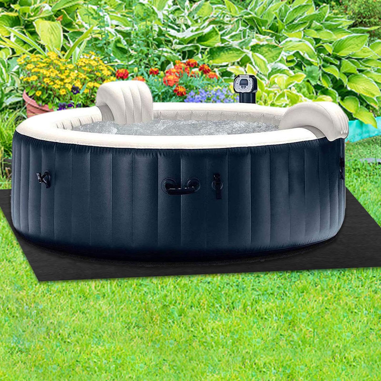 Podkładka Pod Dmuchane Antypoślizgowa Wodoodporna | Absorpcyjna Naziemna Do Spa i Basenu Do Akcesoriów Ogrodowych, Jogi, Bieżni, , Turystyki Pieszej, Małego Basenu