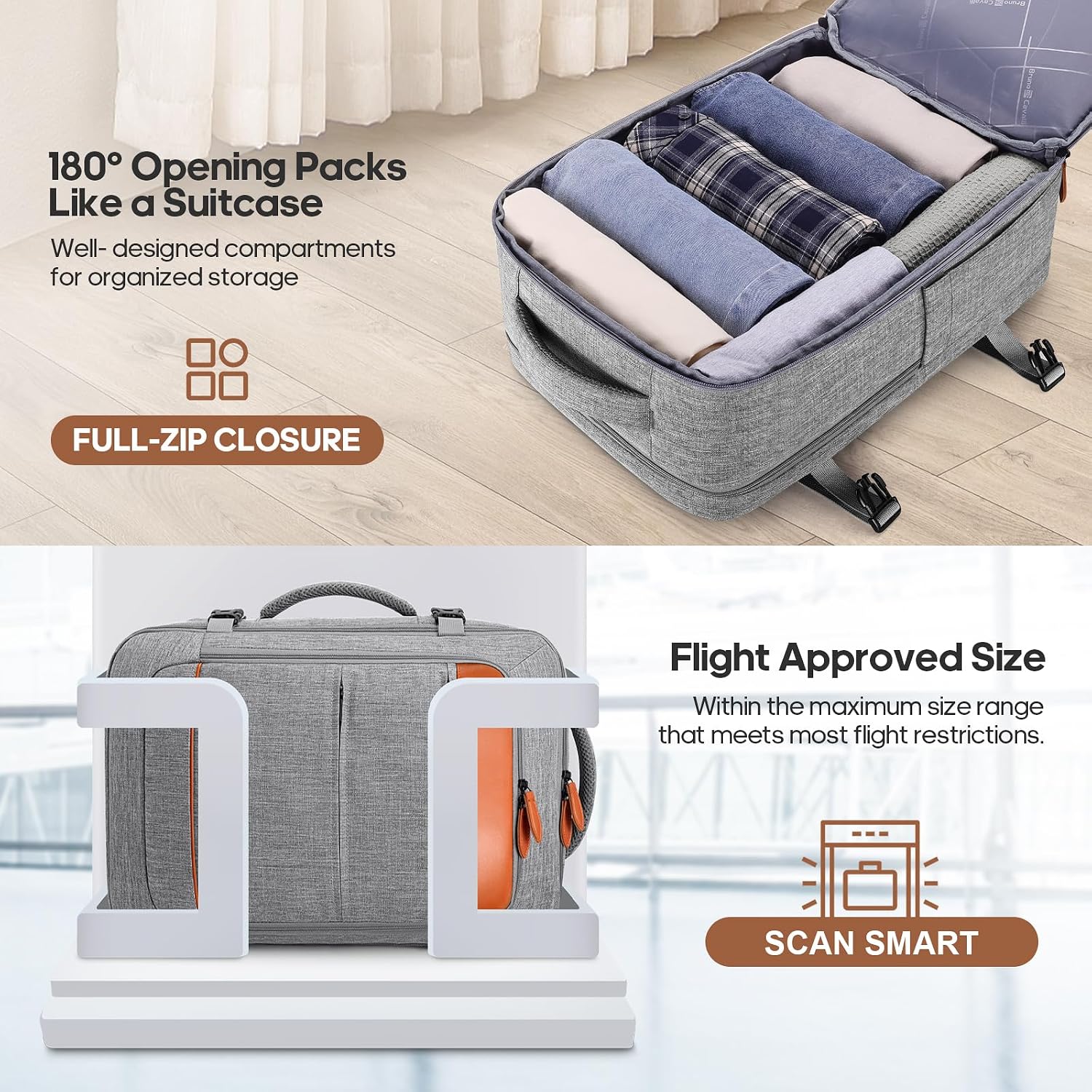 Luggage Sets 7 Piece, 20/24/28in Hardside Suitcase With Spinner Wheels, 20 Inch Carry On Luggage Airline Approved, Durable Suitcase Sets with TSA Locks for Travel