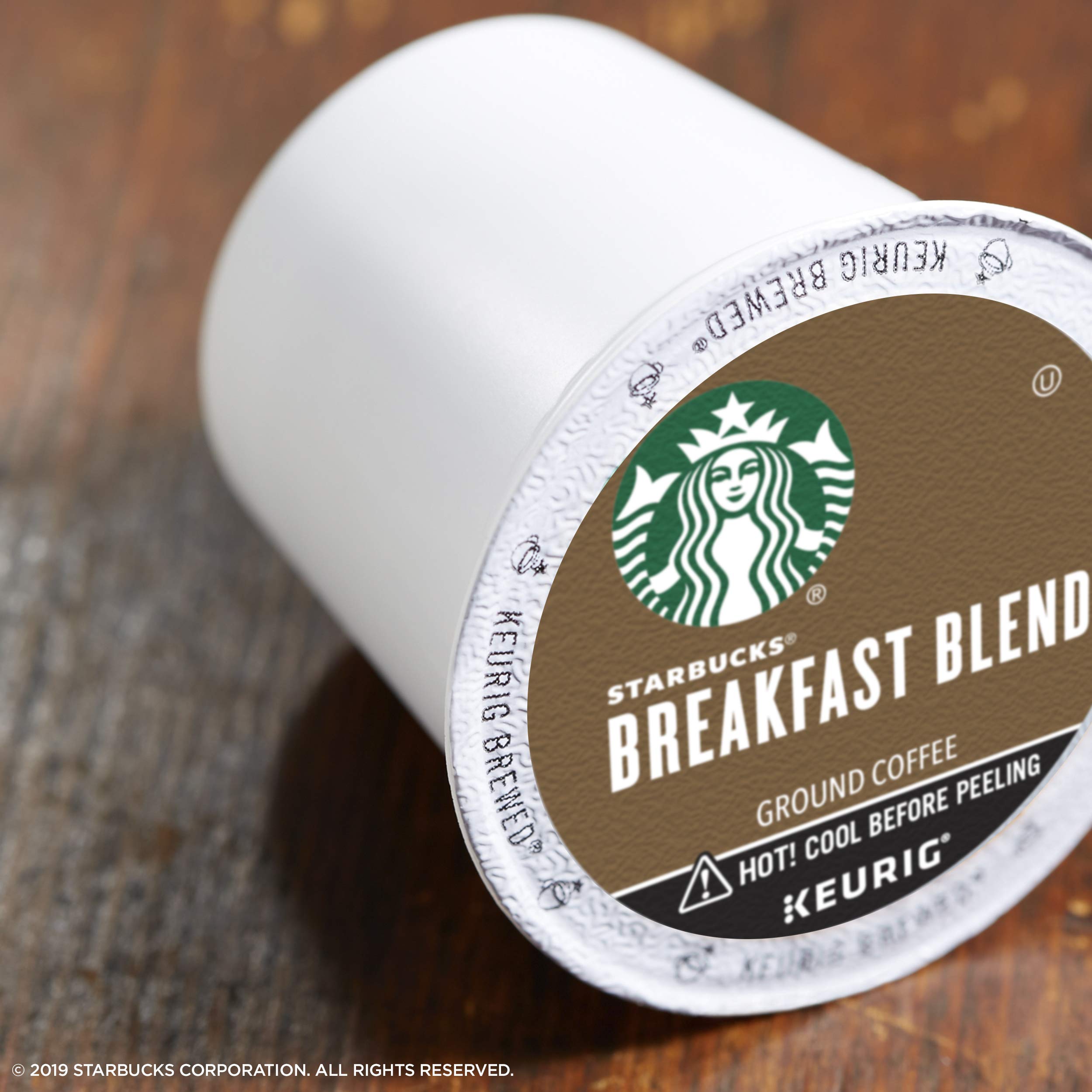 Starbucks Medium Roast K Cup Coffee Pods Breakfast Blend For Keurig 