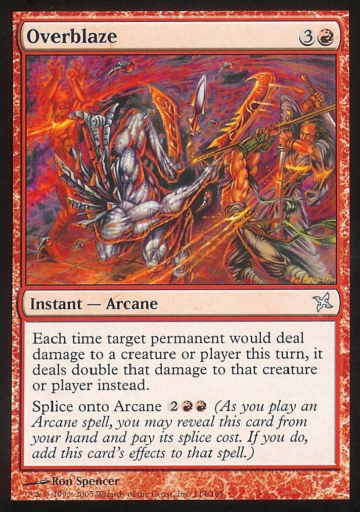 Magic: the Gathering - Overblaze - Betrayers of Kamigawa