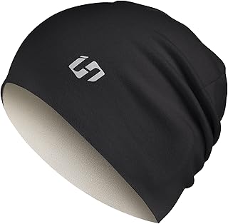 HASAGEI Men's hat, women's beanie, running hat, sports hat, fleece, comfortable for running, motorcycling, sports, outdoors, winter