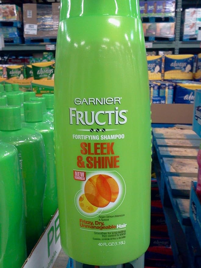 Garnier Fructis Sleek & Shine Shampoo 40 Oz. Standard