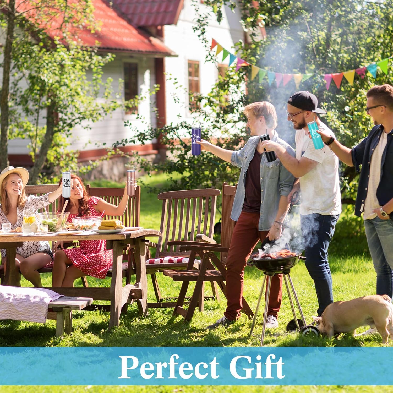 Sieral 6 Sets Employee Appreciation Gifts - 20oz Bulk Motivational Tumblers for Coworkers Boss Team - Thank You Gift for Women Men Inspirational Tumblers with Lid Straw (Assorted Colors) - Image 7