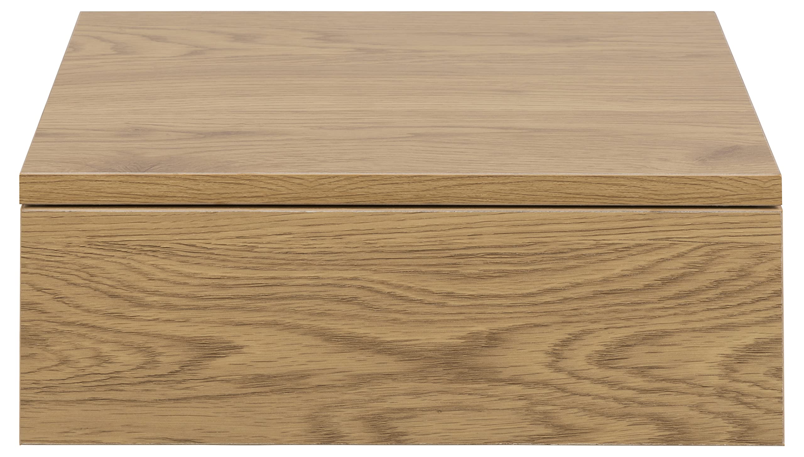 AC Design Furniture Asta - Mesita De Noche Cuadrada Con 1 Cajón