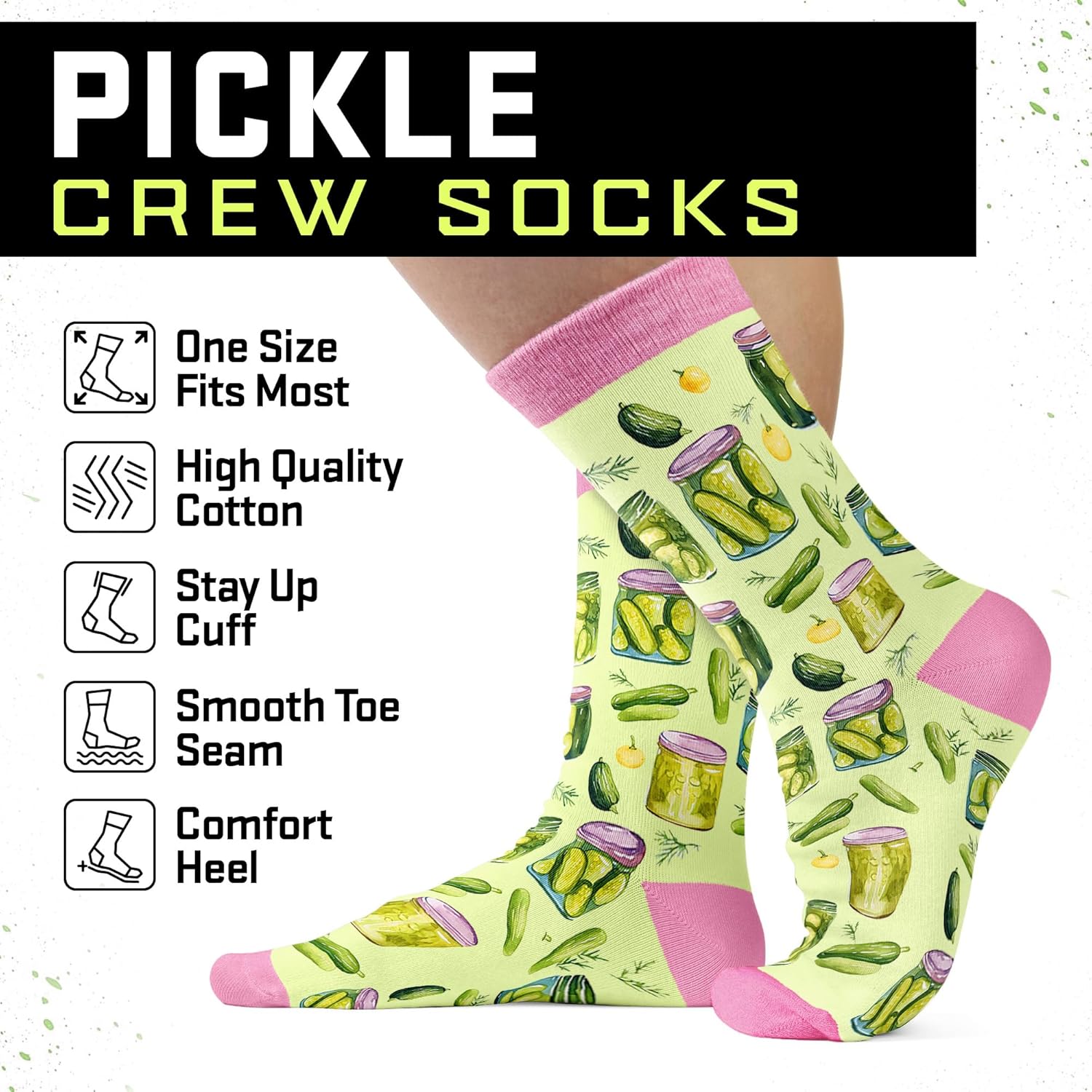 Crazy Socks, Funny Socks for Kids, Girls & Boys - Cool Gag gift - Christmas Gifts, Stocking Stuffers for Women, Men - Image 5