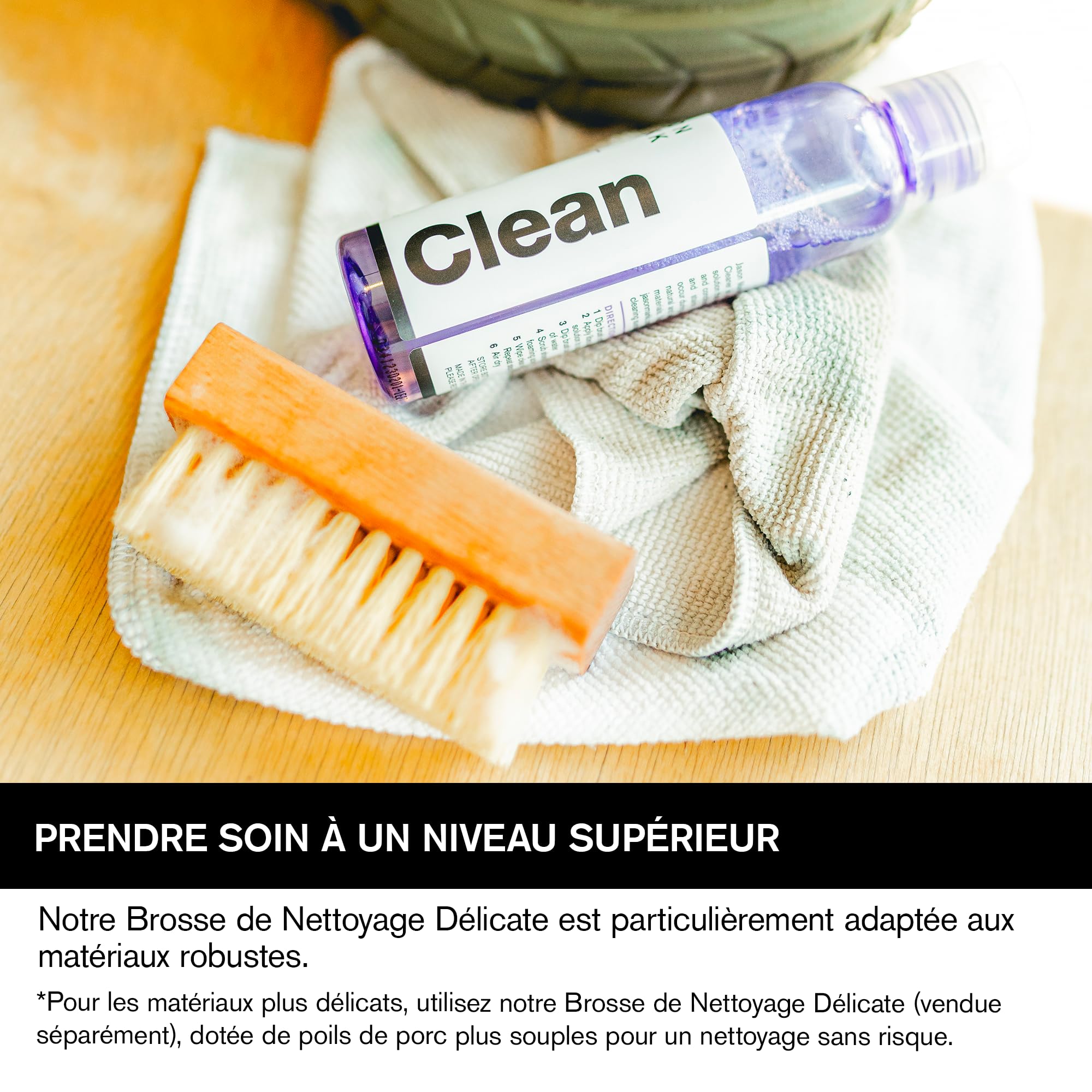 Jason Markk Essentiels de nettoyant pour Chaussures pour Le Nettoyage des Chaussures