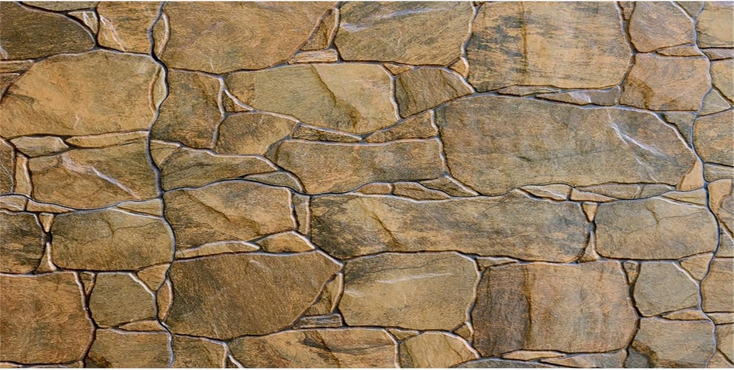 Baocicco Stone Wall Backdrop 15x10ft Photography Background Boulder Build Castle Rural Style Rough Rock Construct Exterior Wall Texture Countryside Boy Kid Adult Artistic Photo Shoot