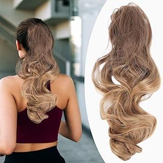 Extensões De Rabo De Cavalo, Peruca Feminina Gradiente, Cabelo Falso, Encaracolado Longo, Apliques De Cabelo Para Rabo De Cavalo, Moda Natural Para Festas, a Vida Diária, Mulheres (8t27)