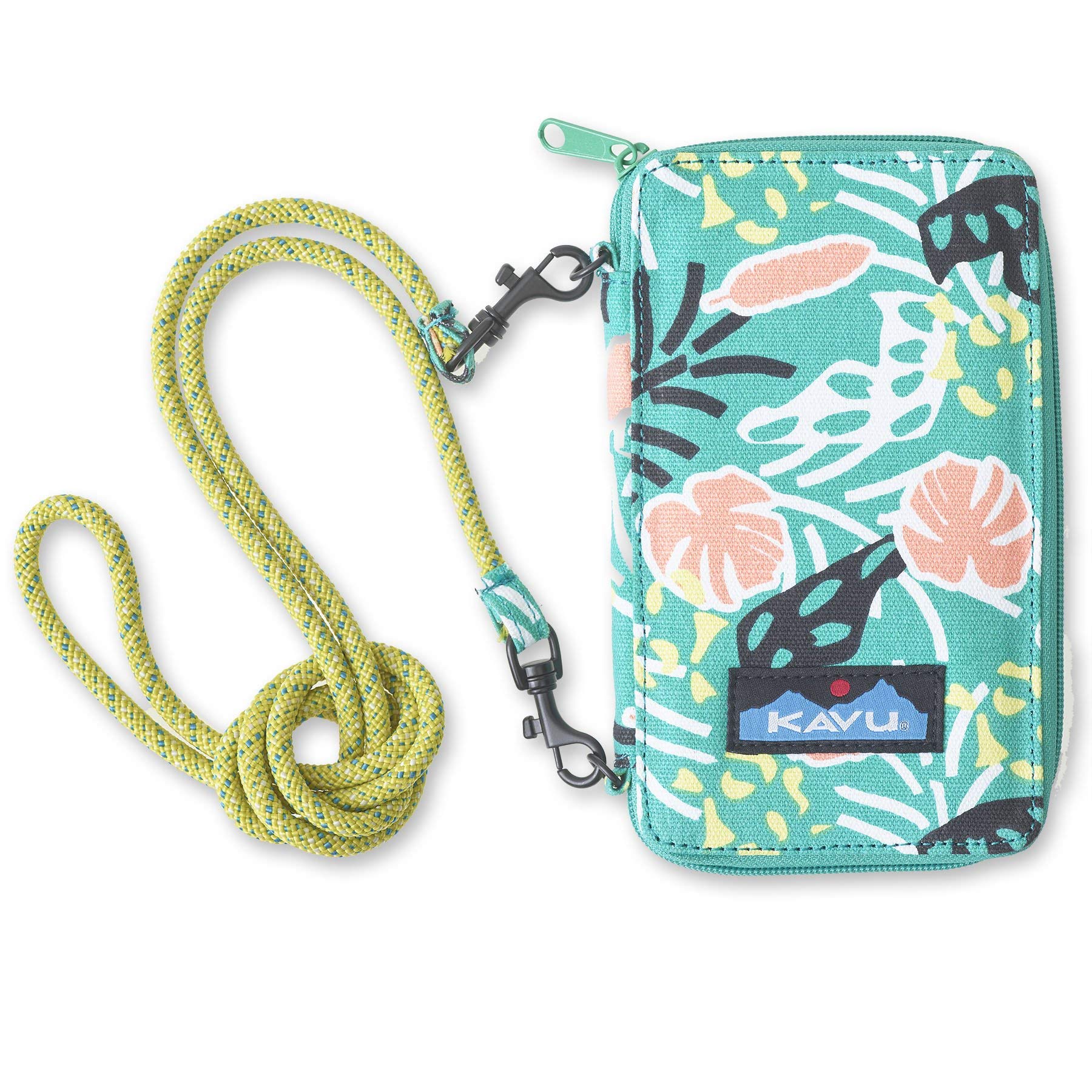 KAVU Go Time Bi-Fold Wallet with Detachable Rope Strap