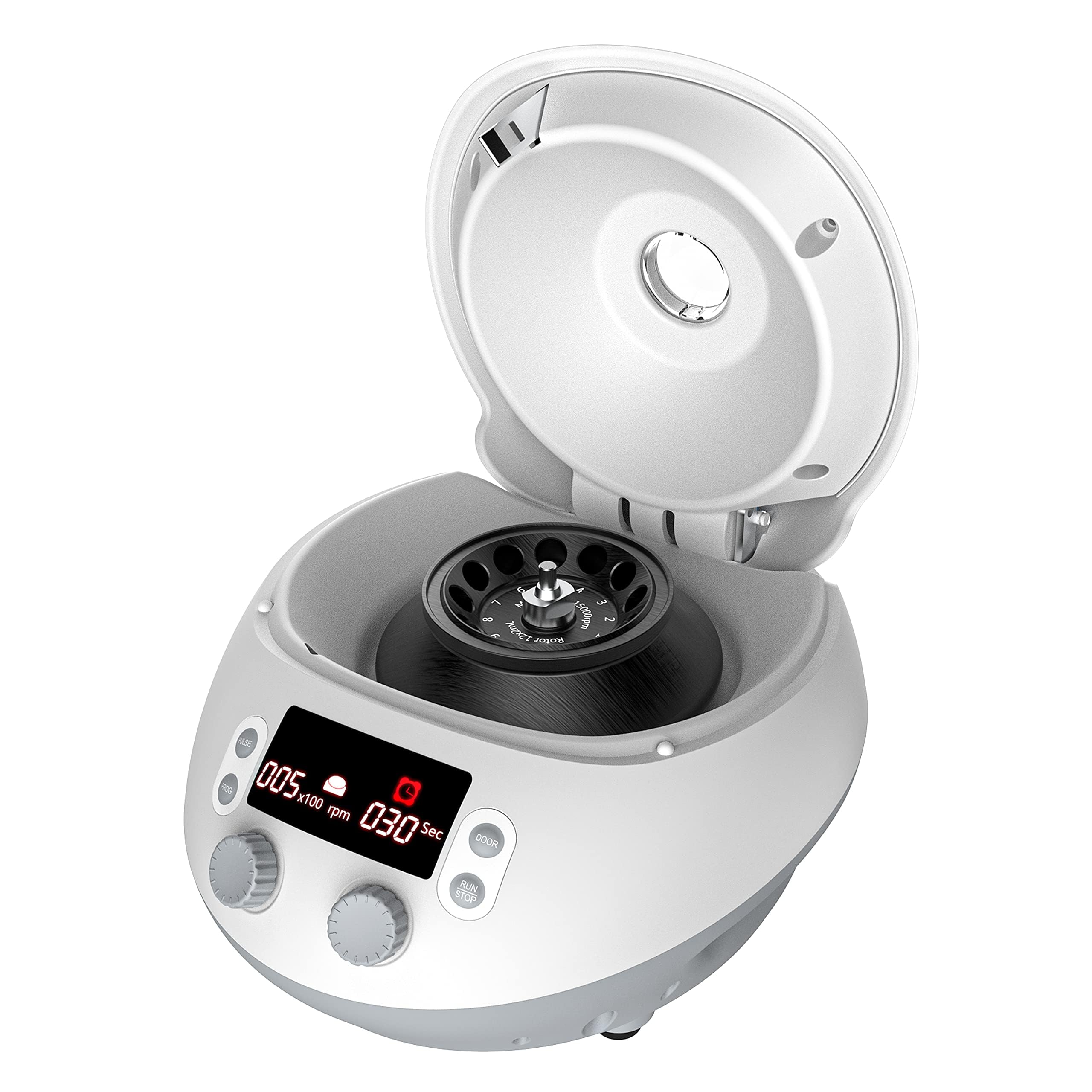 High Speed Micro Wirówka 15000 obr./min - Wirówka laboratoryjna z 12-rurowym wirnikiem do probówek 0,2 ml, 0,5 ml, 1,5 ml, 2 ml - sprzęt laboratoryjny