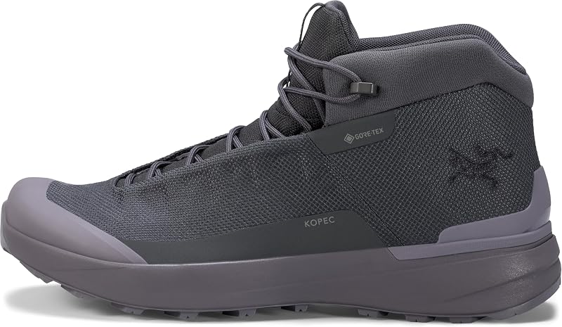 Arc'teryx Kopec Mid GTX Boot Men's | Mid-Height Hiking and Trekking Mens Shoes | Megagrip Outsole - Waterproof Shoe