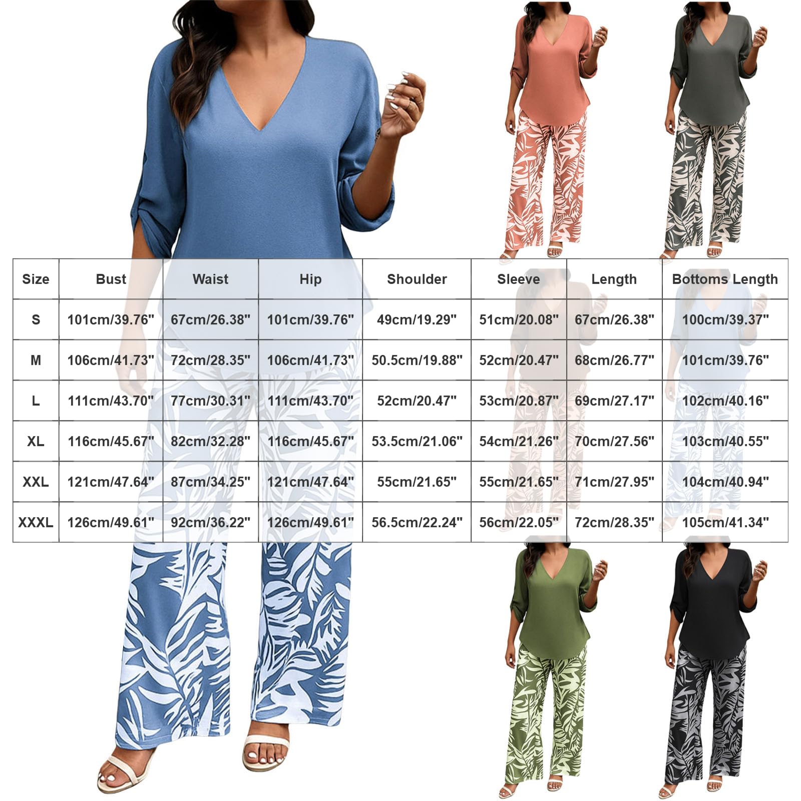 Generisch damen zweiteiler Loungewear Sets Für Damen 2 Teiliges Outfit Kurzärmelige Oberteile Shorts Mit Tasche Koord Sets loungewear set (Blue, XXXL)