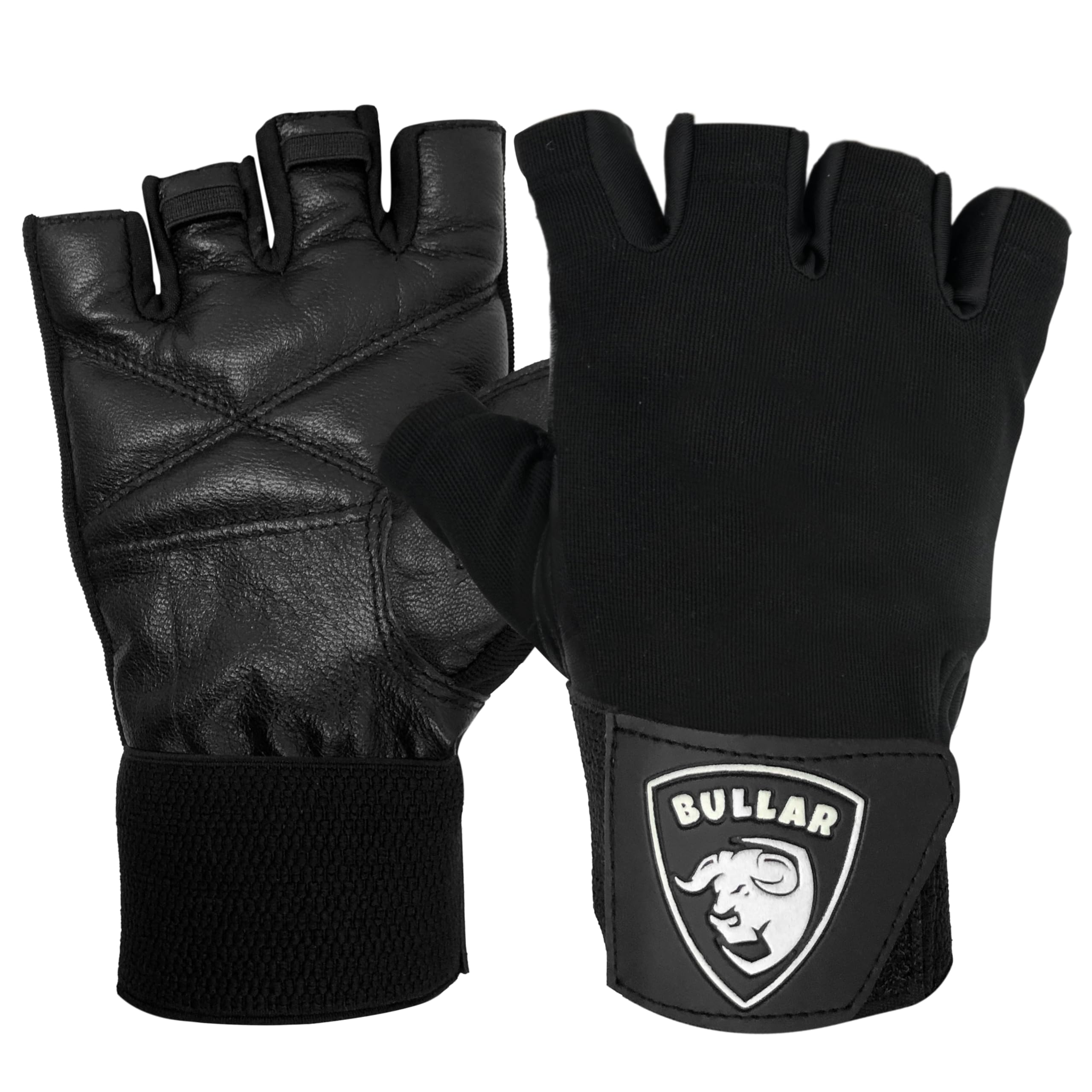BULLAR Gym & Fitness Gloves for Men & Women, Fitness Gym Gloves, Workout Powerlifting Gloves, Gym Gloves for Women Breathable Gym Accessories (Black) (L)-picture-29