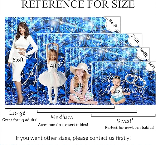 Miniatura 3 de Mocsicka Telón de fondo de feliz aniversario, decoración de fiesta de aniversario, rosas rojas, flores doradas, fondo de corazón bokeh dorado,