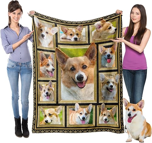 Miniatura 10 de Beagle Manta para niños, manta suave y mullida para perro, regalo de felpa con estampado de Beagle para niños y niñas, 40 x 50 pulgadas