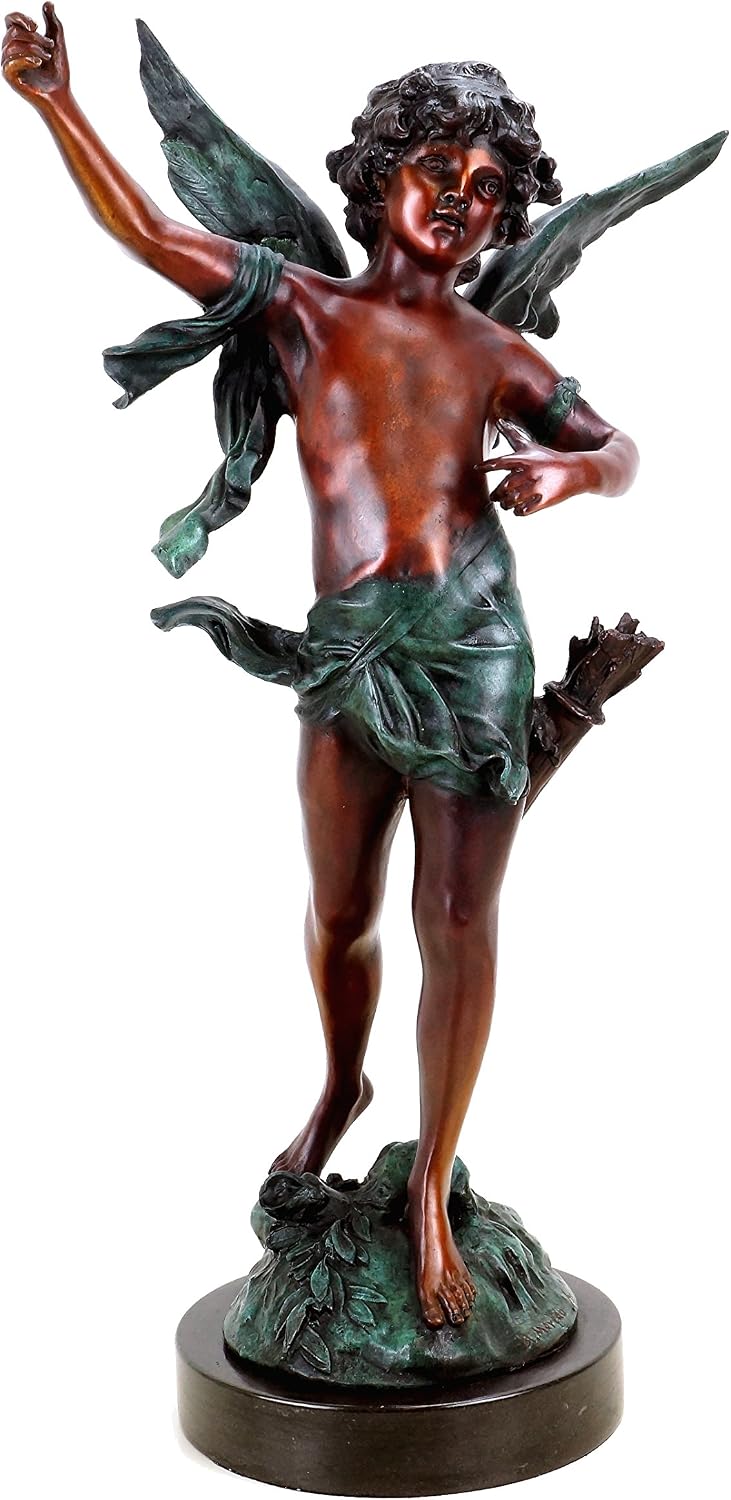 Amazon.de Kunst & Ambiente Mythologische Bronze Figur Limitierte Amor Skulptur