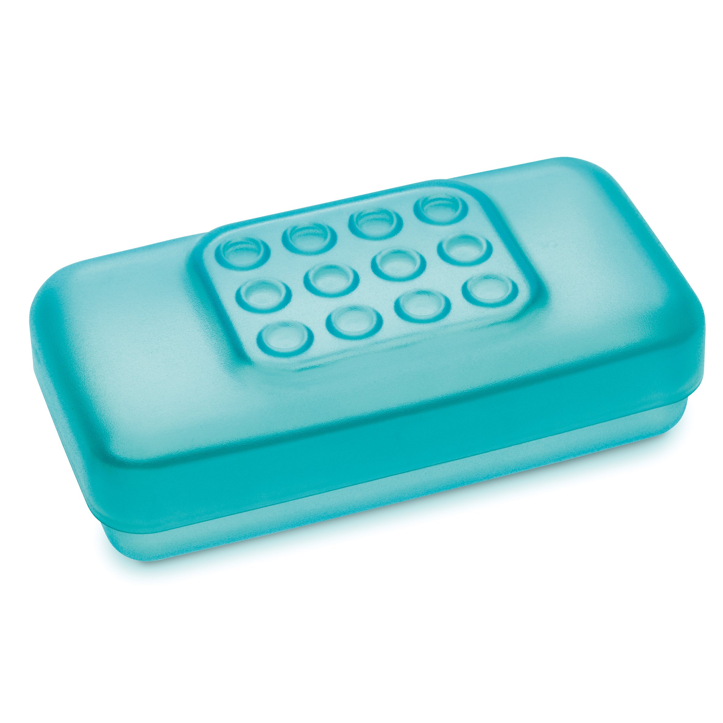 Koziol Get Well Plaster Box, Transparent Aqua