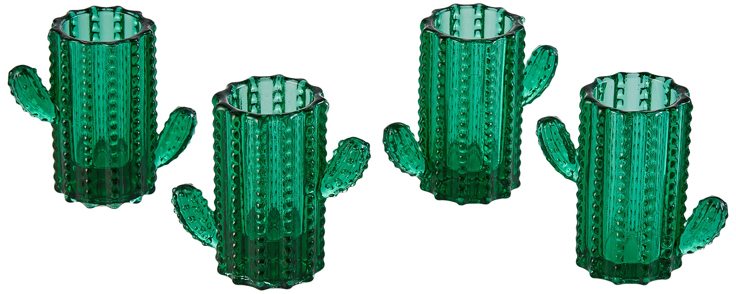Excelsa Cactus Set of 4 Glass Shot Glasses : Amazon.com.be: Home & Kitchen