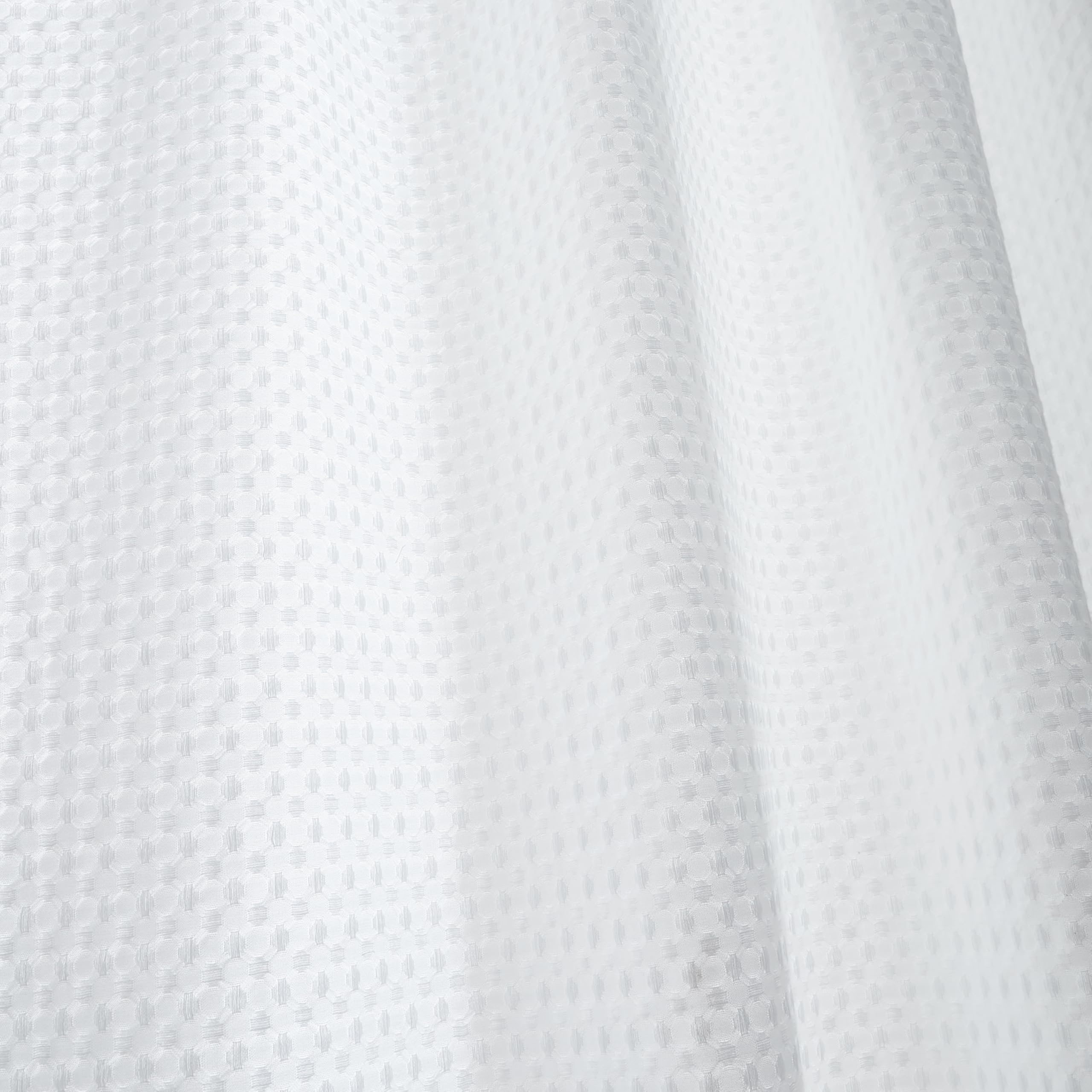 Pineapple Elephant Rideau en Voile gaufré Muscat Blanc 140 x 183 cm